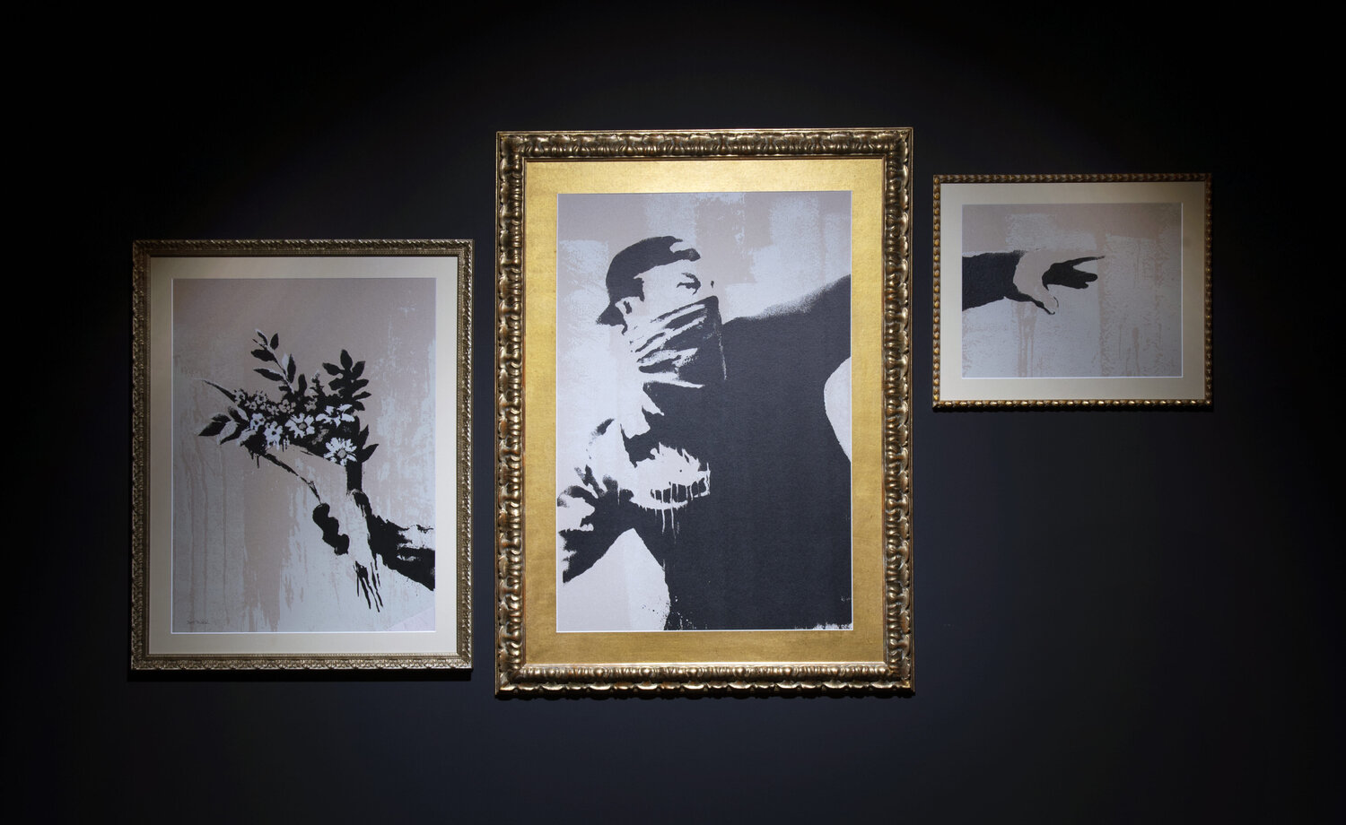 Thrower Banksy Werk op papier te koop