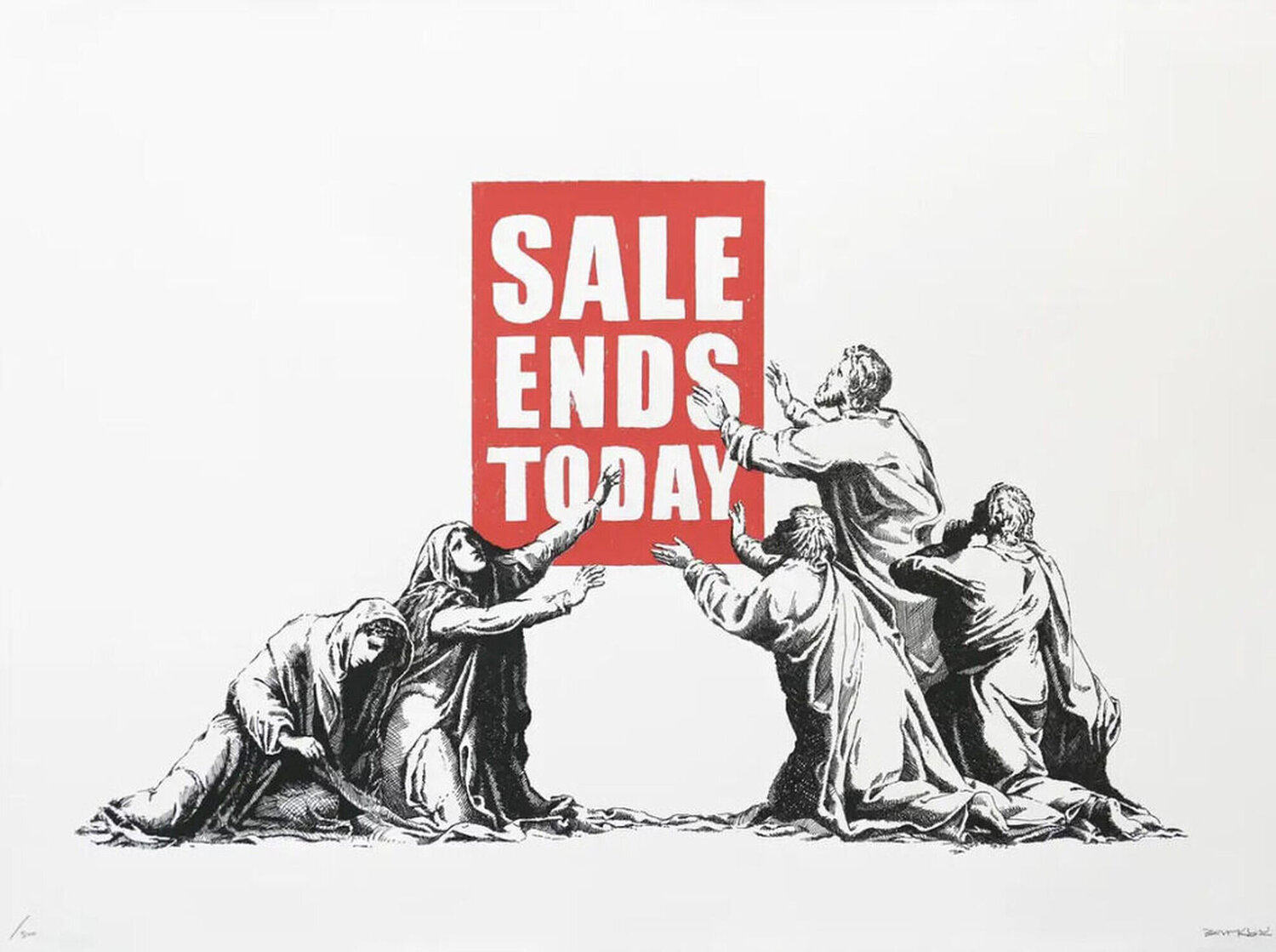 Sale Ends (V2) Banksy Stampa in vendita