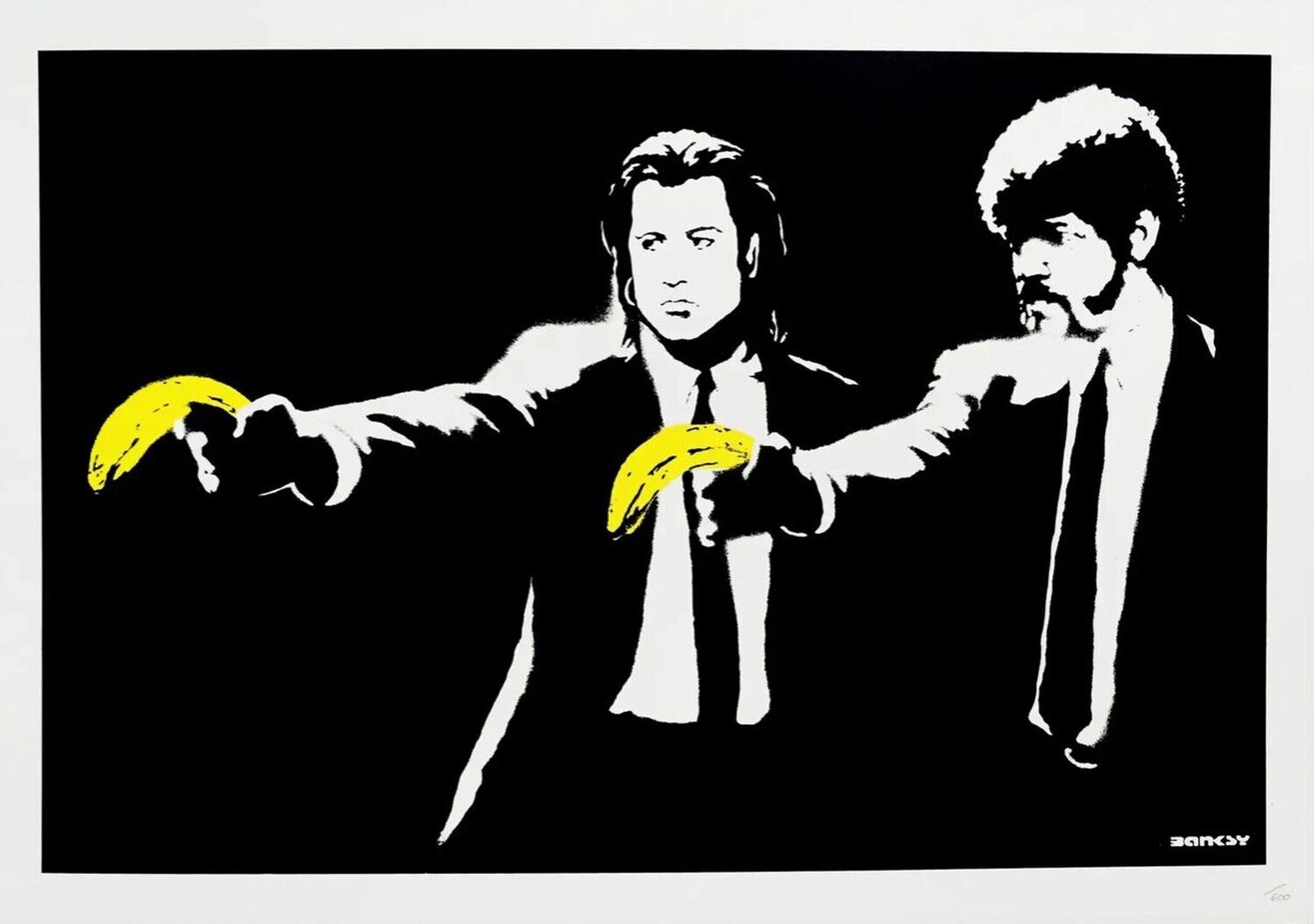 Pulp Fiction (Unsigned) Banksy Stampa in vendita