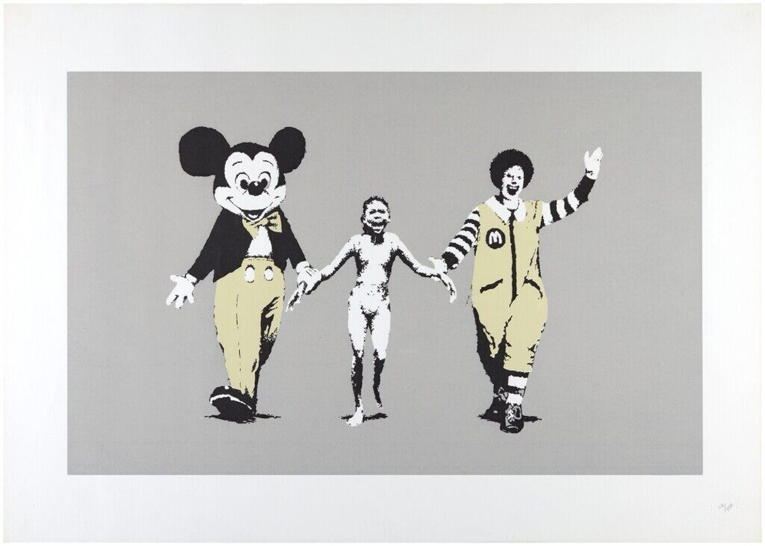 Napalm (Unsigned) Banksy Print for sale