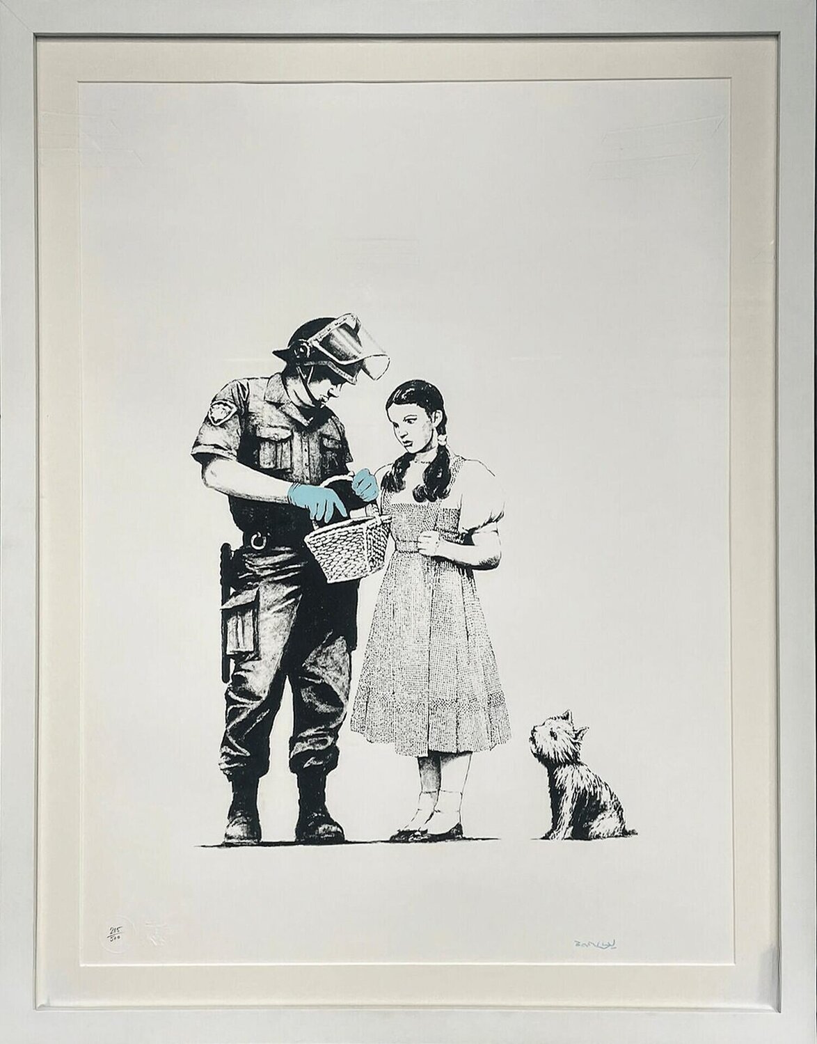 Stop & Search Banksy Stampa in vendita