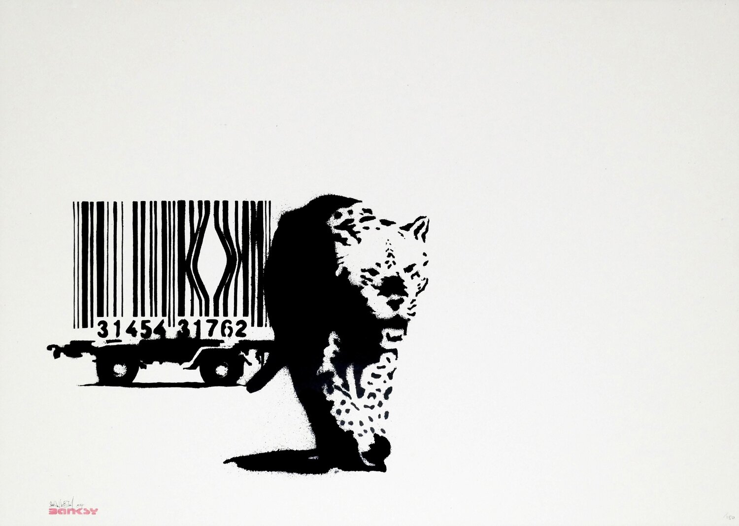 Barcode Banksy Afdruk te koop