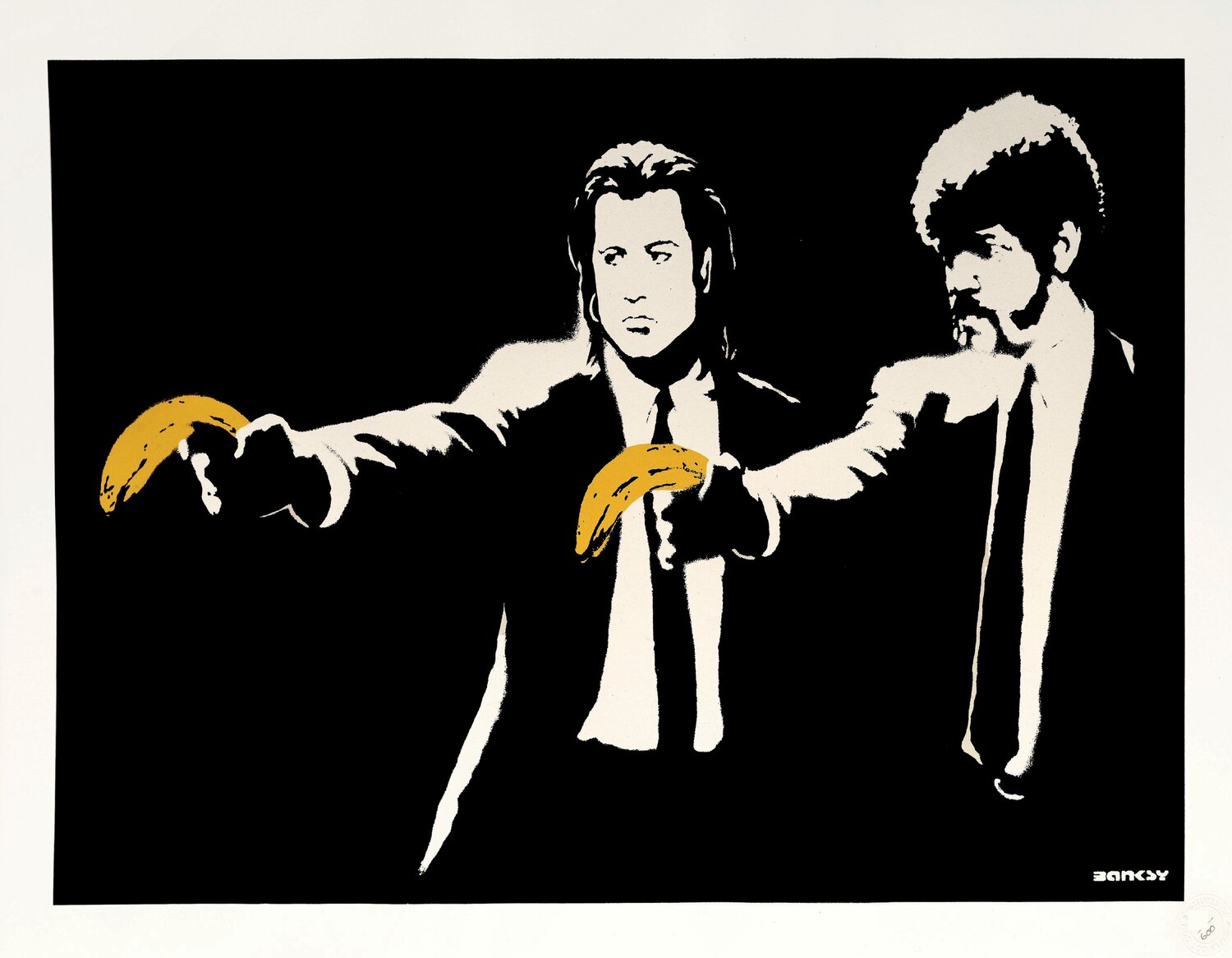 Pulp Fiction Banksy Stampa in vendita