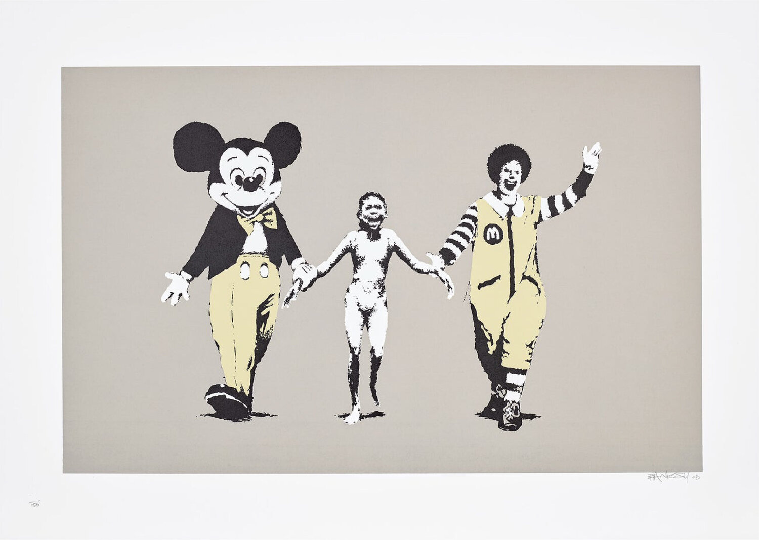 Napalm (Signed) Banksy Print for sale