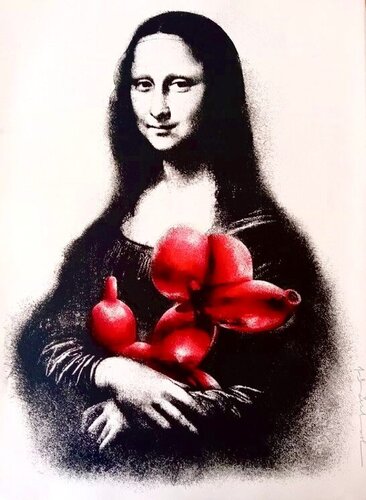 Rescue Red van Mr. Brainwash, Afdruk te koop op Singulart