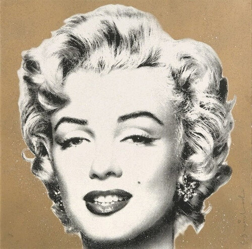 Diamond Girl (Gold) von Mr. Brainwash, Druck kaufen auf Singulart