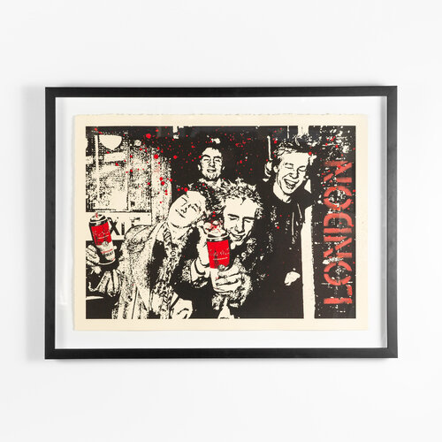 Anarchy in the UK von Mr. Brainwash, Druck kaufen auf Singulart