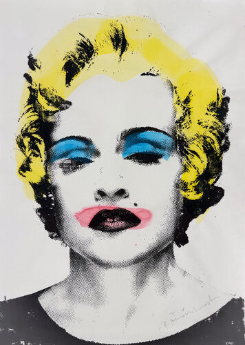 Madonna (Hand-finished Paster) van Mr. Brainwash, Afdruk te koop op Singulart