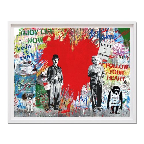 Juxtapose di Mr. Brainwash, Stampa in vendita su Singulart