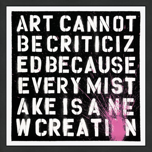 KEEP CREATING (PINK) di Mr. Brainwash, Stampa in vendita su Singulart