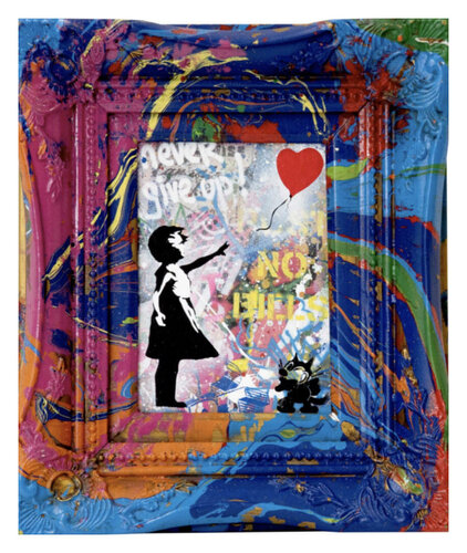 Balloon Girl di Mr. Brainwash, Pittura in vendita su Singulart