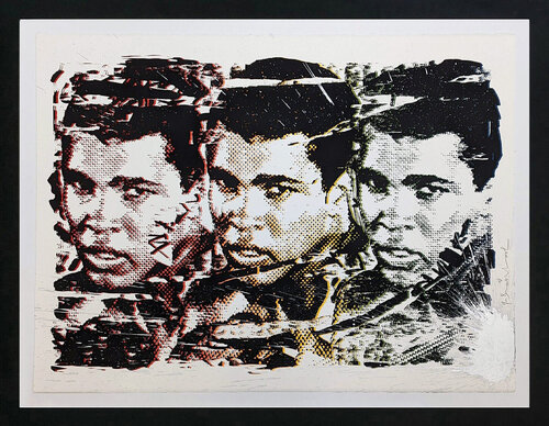 LEGEND FOREVER (MUHAMMAD ALI) di Mr. Brainwash, Stampa in vendita su Singulart
