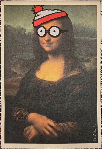 Mona Lisa Waldo di Mr. Brainwash, Stampa in vendita su Singulart