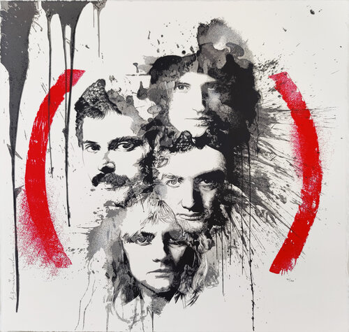 Queen Product, Band di Mr. Brainwash, Stampa in vendita su Singulart