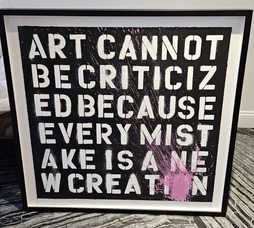 Keep Creating (Pink) di Mr. Brainwash, Stampa in vendita su Singulart