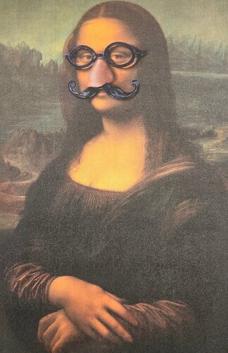 Mona Lisa Glasses di Mr. Brainwash, Stampa in vendita su Singulart