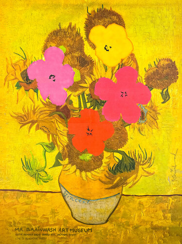 Flower and Sun / Sorry! This Lifestyle is Out of Stock di Mr. Brainwash, Stampa in vendita su Singulart