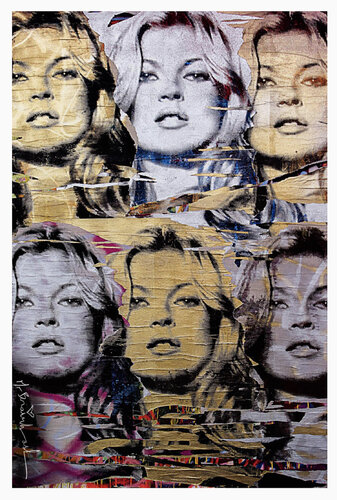Kate Moss (multiple), Signed van Mr. Brainwash, Afdruk te koop op Singulart