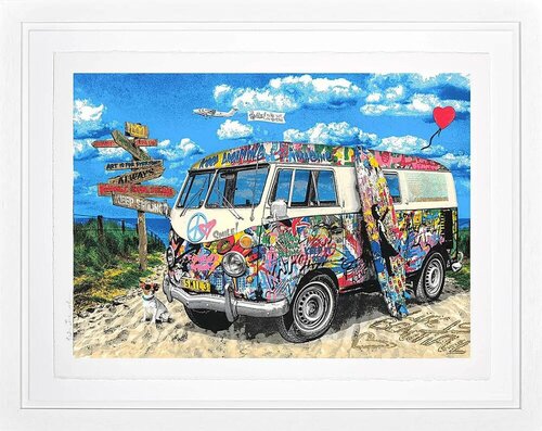 Let The Good Times Roll van Mr. Brainwash, Afdruk te koop op Singulart