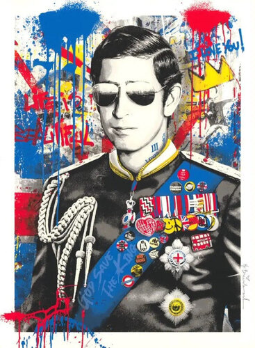 Long Live the King van Mr. Brainwash, Afdruk te koop op Singulart