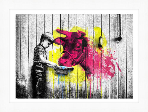 You Get What You Give van Mr. Brainwash, Afdruk te koop op Singulart