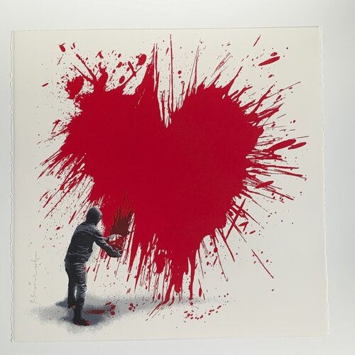Secret Admirer (Pink) van Mr. Brainwash, Afdruk te koop op Singulart