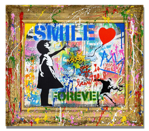 Balloon Girl van Mr. Brainwash, Andere media te koop op Singulart