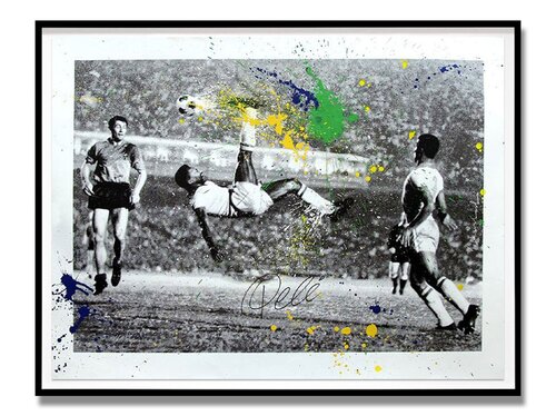 King Pelé van Mr. Brainwash, Afdruk te koop op Singulart
