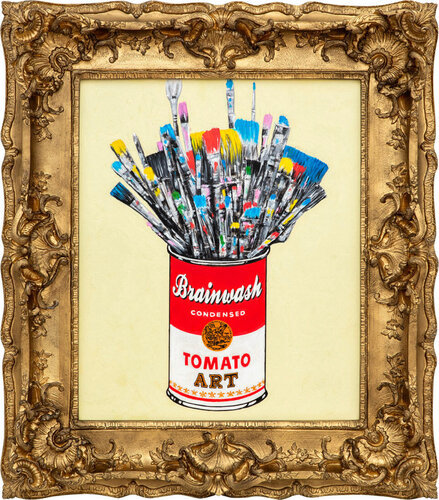 Tomato Pop van Mr. Brainwash, Schilderij te koop op Singulart