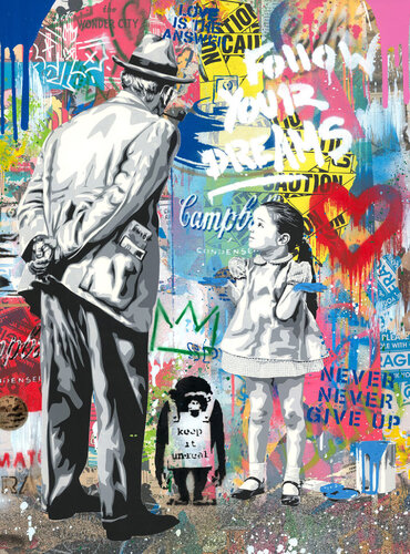 Caught Red Handed van Mr. Brainwash, Schilderij te koop op Singulart