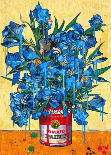 Iris van Mr. Brainwash, Afdruk te koop op Singulart