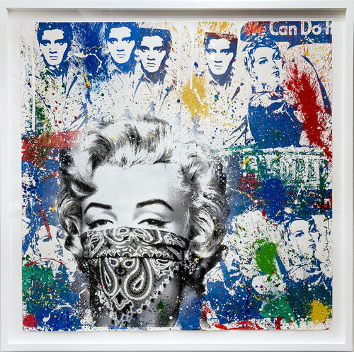 Stay Safe van Mr. Brainwash, Afdruk te koop op Singulart
