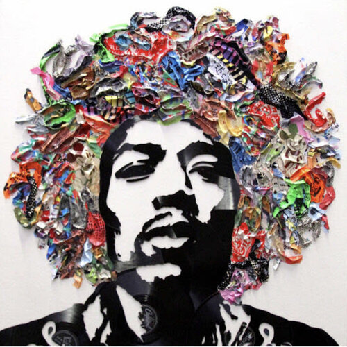 Jimi Hendrix van Mr. Brainwash, Andere media te koop op Singulart