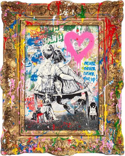 Work Well Together van Mr. Brainwash, Andere media te koop op Singulart