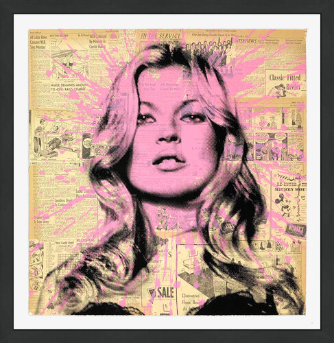 COVER GIRL (KATE MOSS) van Mr. Brainwash, Afdruk te koop op Singulart