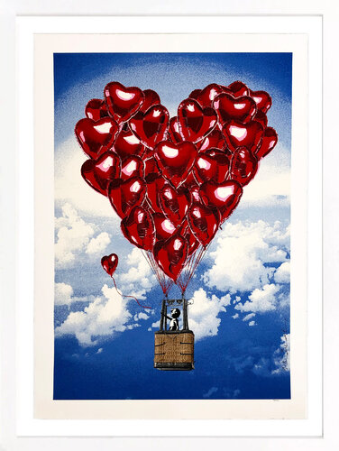 LOVE ABOVE ALL van Mr. Brainwash, Afdruk te koop op Singulart