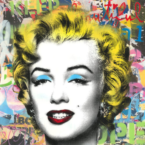 Marilyn Monroe van Mr. Brainwash, Schilderij te koop op Singulart