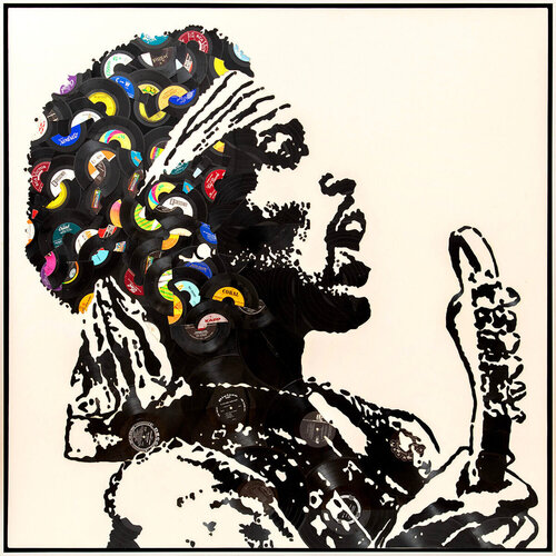 Jimi Hendrix van Mr. Brainwash, Andere media te koop op Singulart
