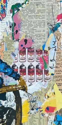Work well together van Mr. Brainwash, Andere media te koop op Singulart