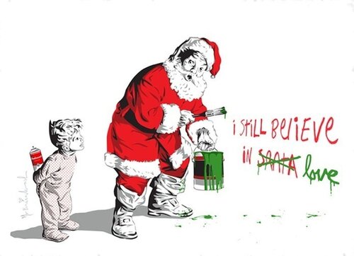I Still Believe in Love van Mr. Brainwash, Afdruk te koop op Singulart