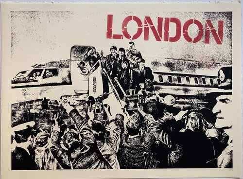 A Good Day's Flight von Mr. Brainwash, Druck kaufen auf Singulart