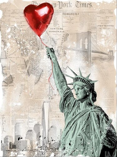 Heart & Soul van Mr. Brainwash, Afdruk te koop op Singulart