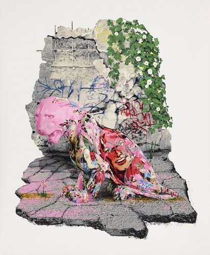 Untitled (Nepal Relief) von Mr. Brainwash, Druck kaufen auf Singulart