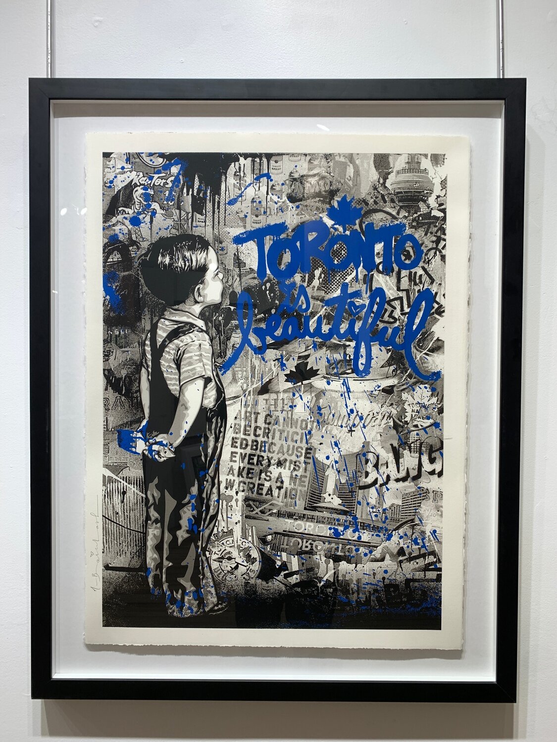 Toronto Is Beautiful (Blue) Mr. Brainwash Afdruk te koop