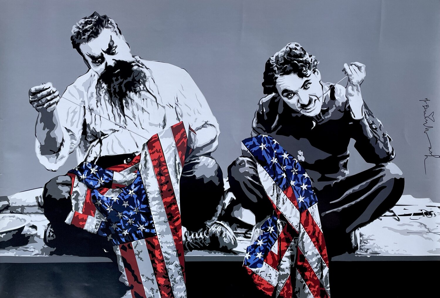 Recovery Plan Mr. Brainwash Afdruk te koop
