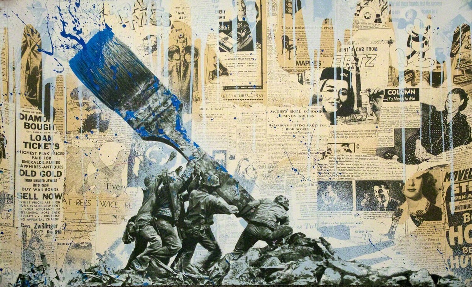 Untitled Mr. Brainwash Stampa in vendita