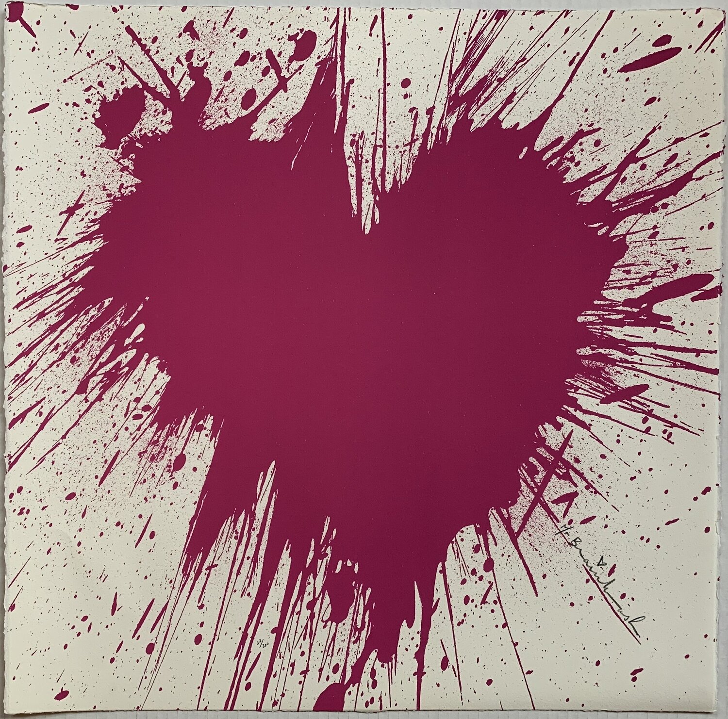 Love Splash Mr. Brainwash Afdruk te koop