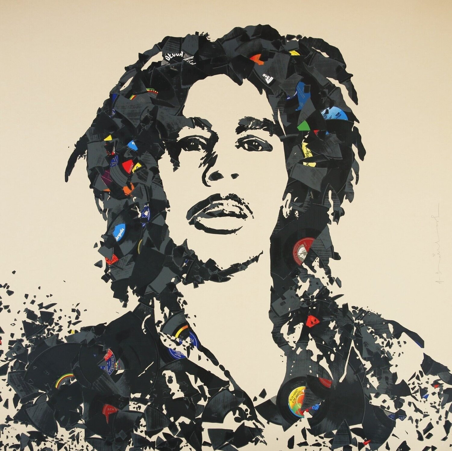 Songs of Freedom Mr. Brainwash Druck zu verkaufen