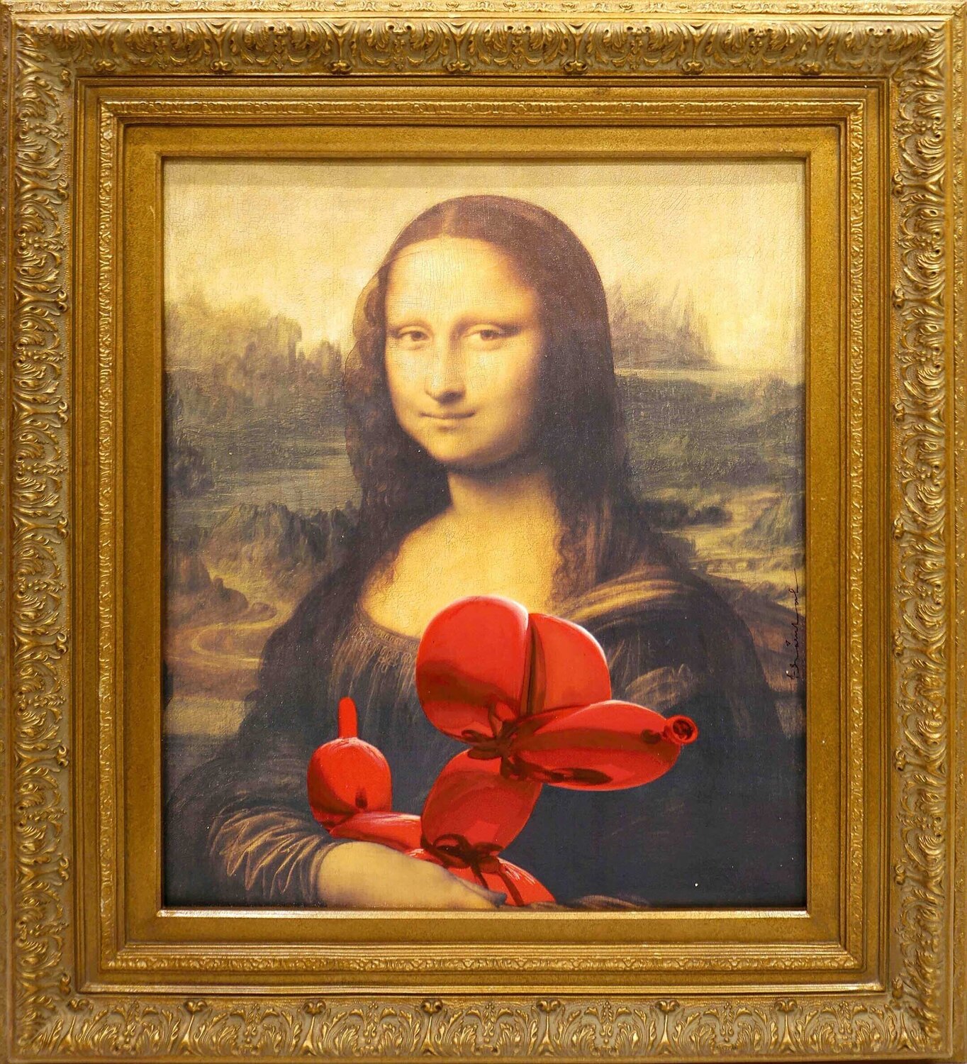 Mona Lisa Koons, Mr. Brainwash Andere media te koop