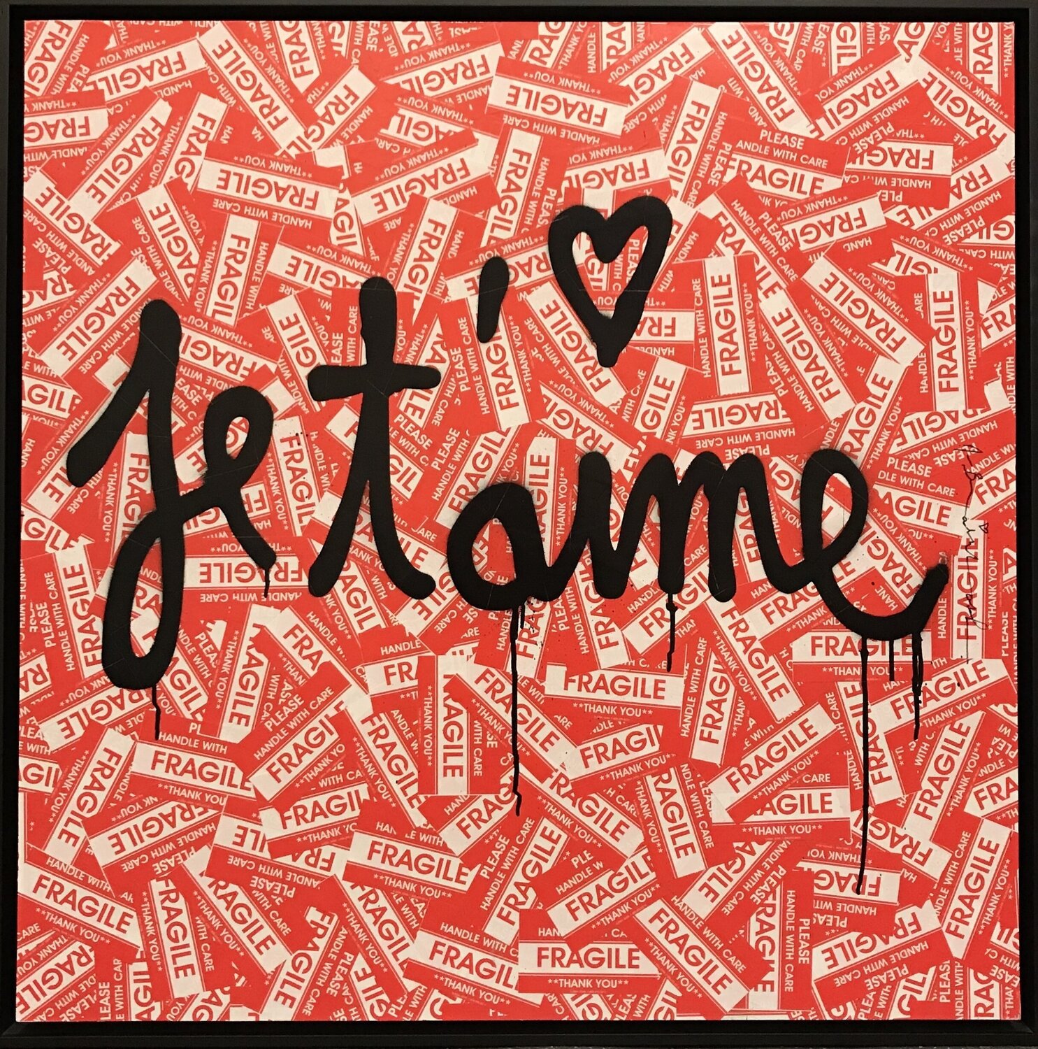 Je T'Aime Mr. Brainwash Andere media te koop